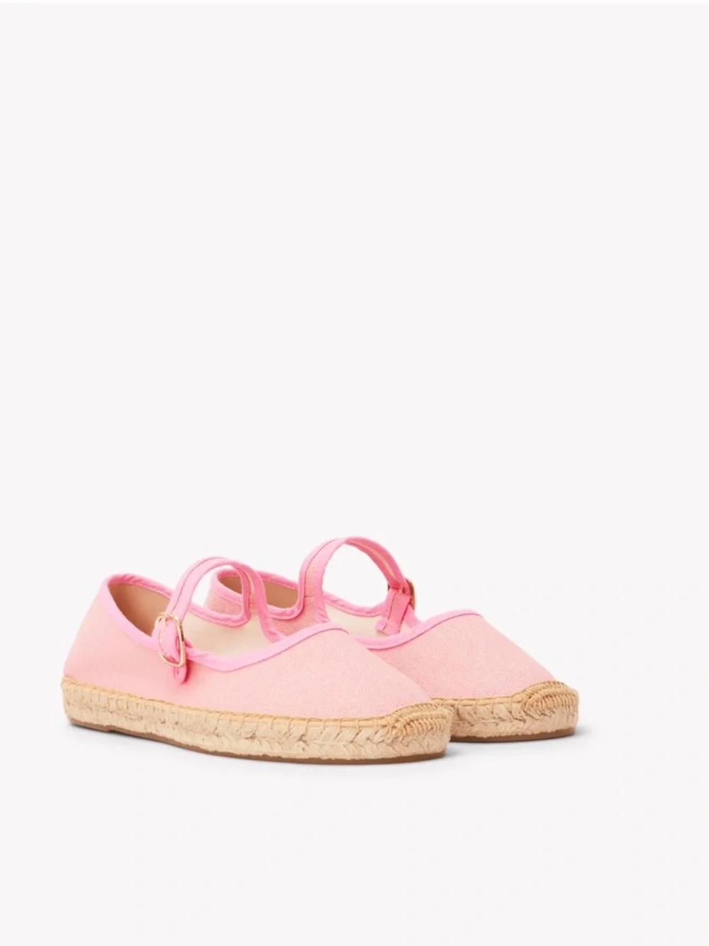 SOLUDOS - NWT - Mary Jane Espadrille | Organic Cotton | Dusty Rose Pink 7 - 7.5